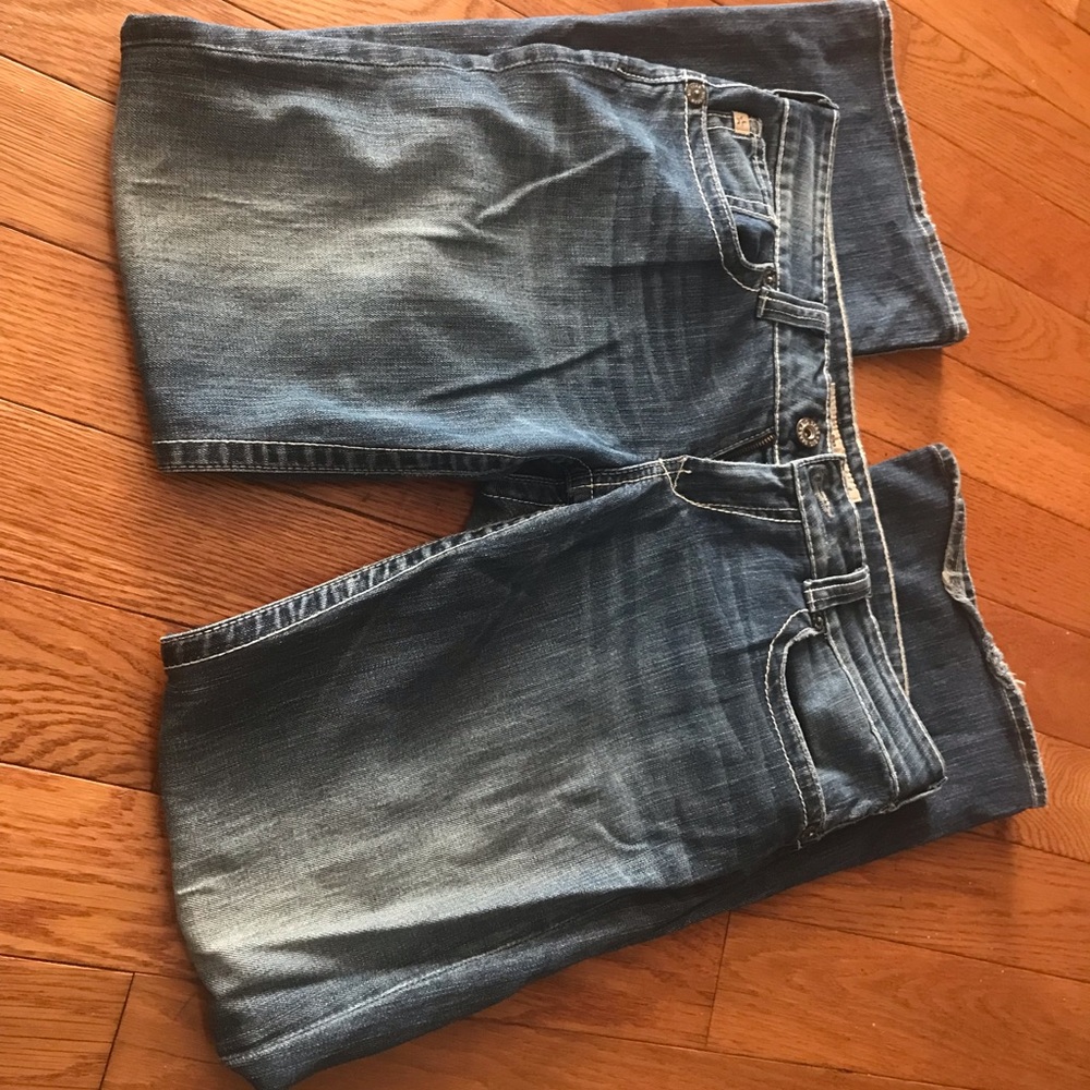 Buckle BIG STAR Sweet Ultra Low-rise flare jeans
